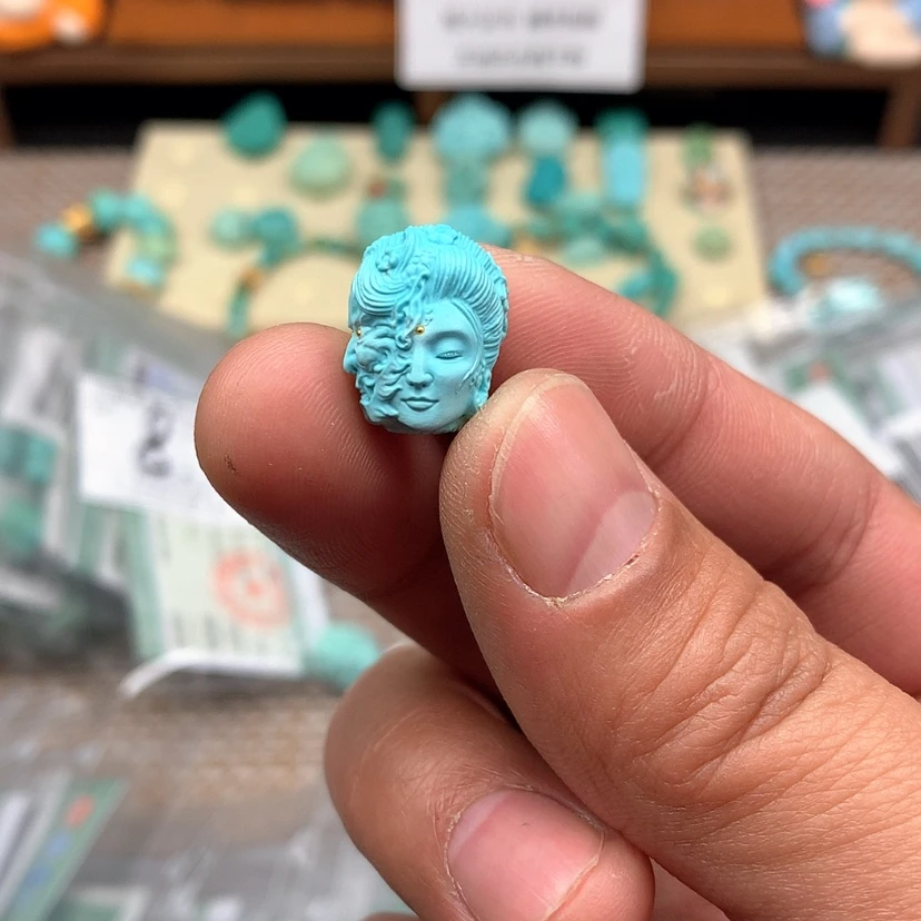 【闪购商品】绿松石颈饰未镶嵌37
