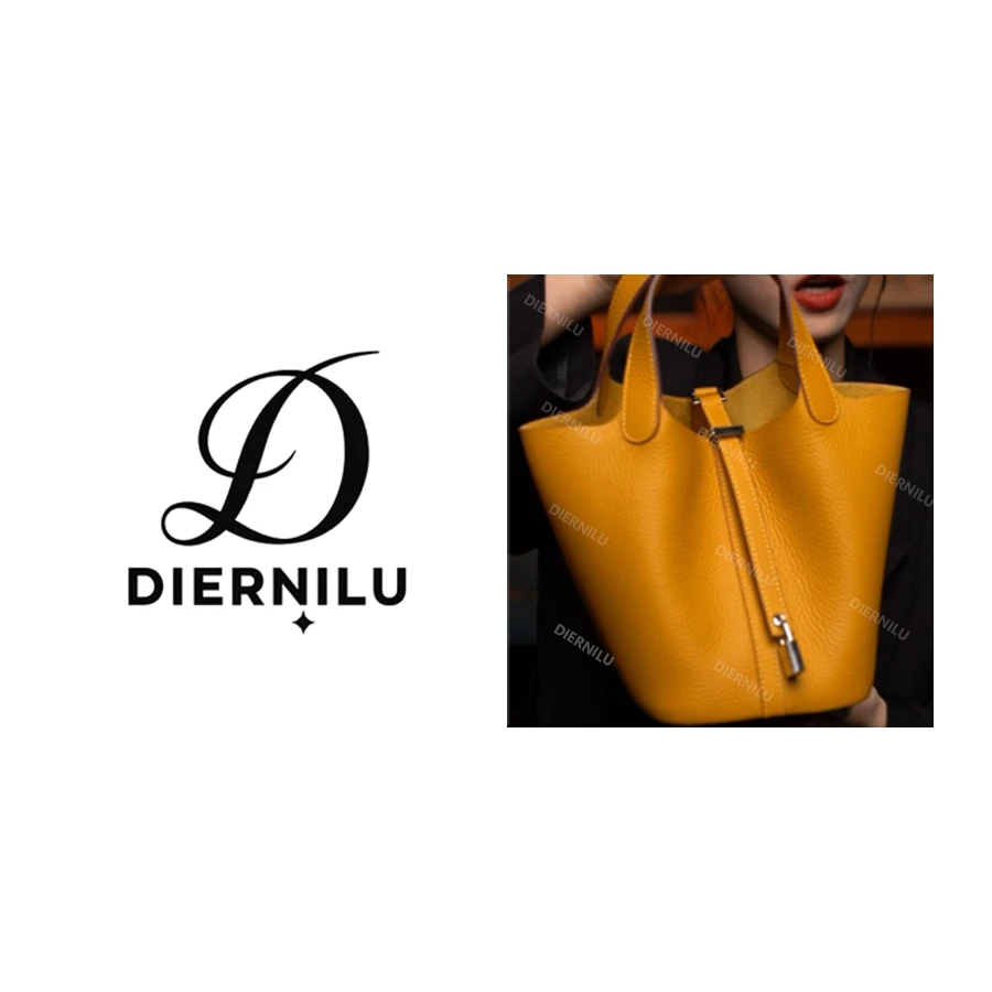 DIERNILU/18cm原创高定真皮包-H1323