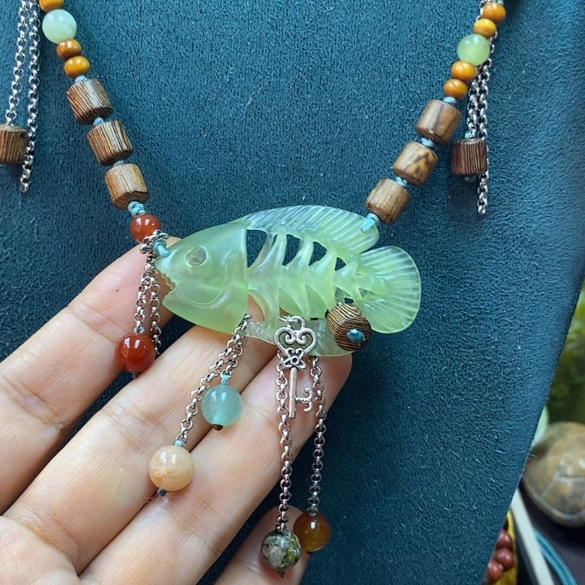 【闪购商品】蛇纹石玉吊坠未镶嵌