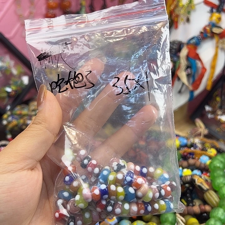 玻璃颈饰琉璃甜甜圈