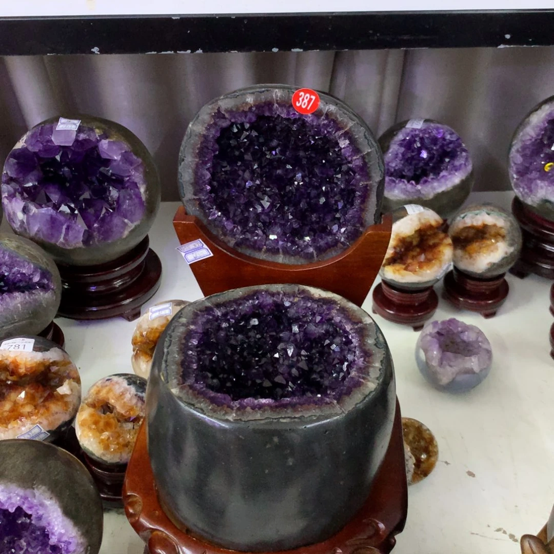 大型摆件（非配饰）未镶嵌水晶莹