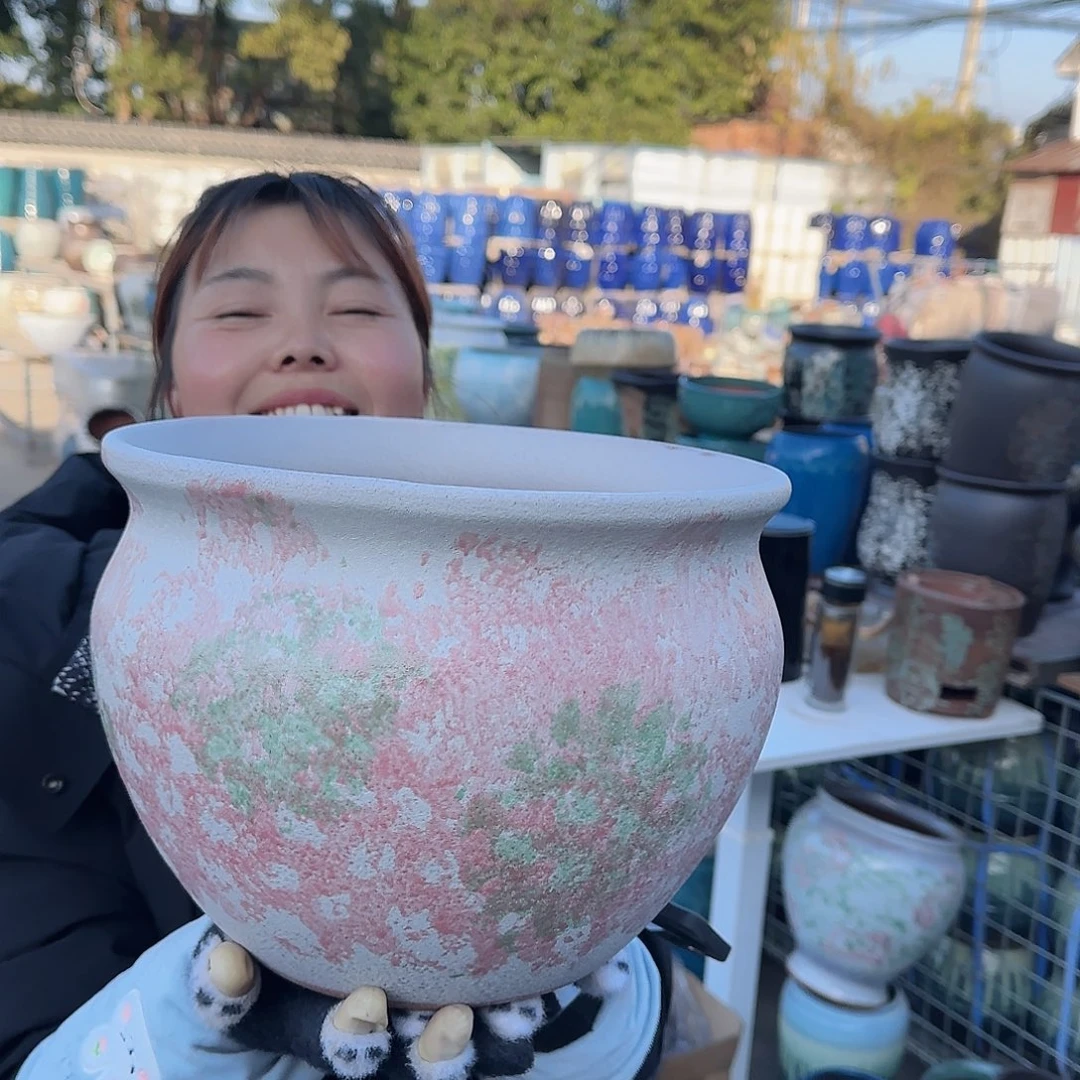 王嫂花盆1214-115高21口28