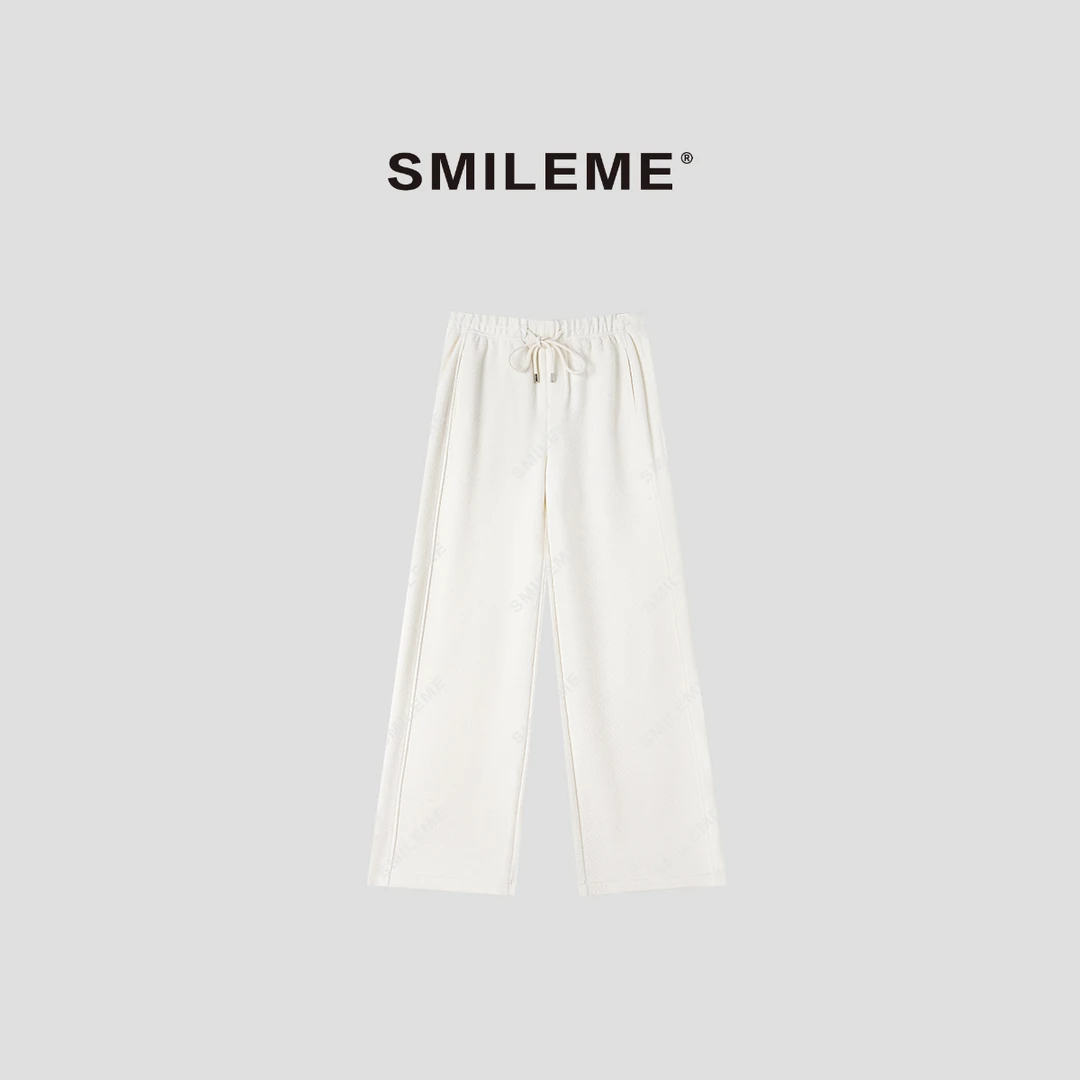 SLEME【岛屿情书】秋冬款加绒加厚百搭松紧腰休闲裤MC08925411