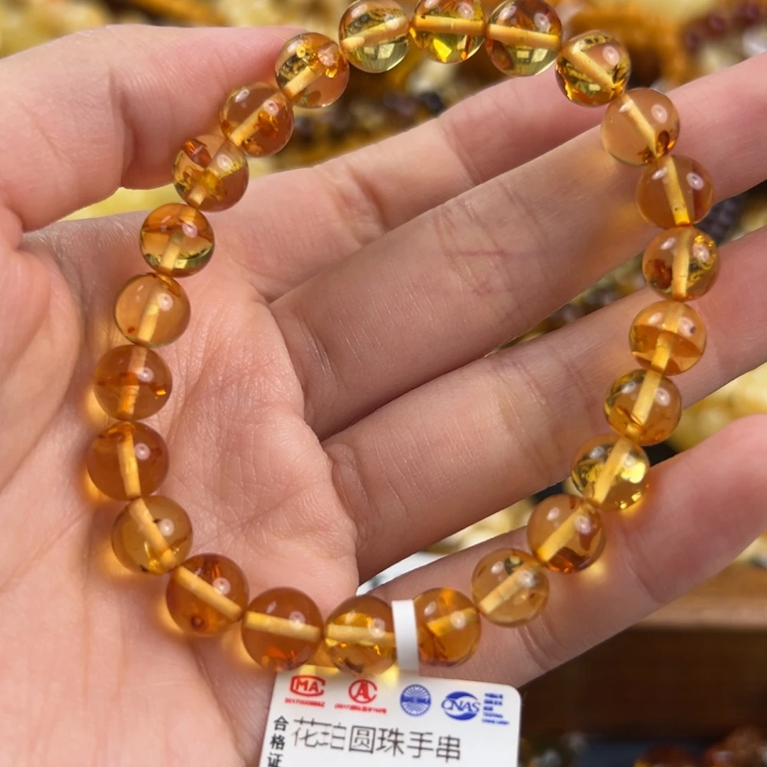 琥珀未镶嵌珠宝奇石