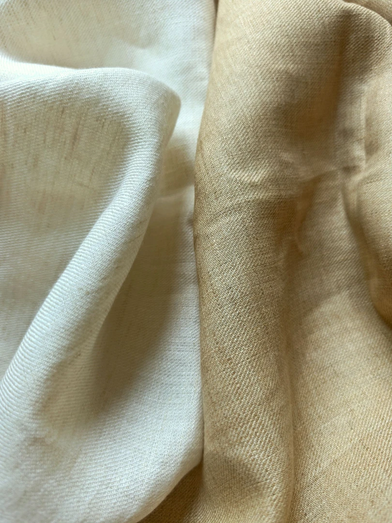 直播间点名付款国际顶奢品牌同款汉麻亚麻苎麻面料布料棉麻100