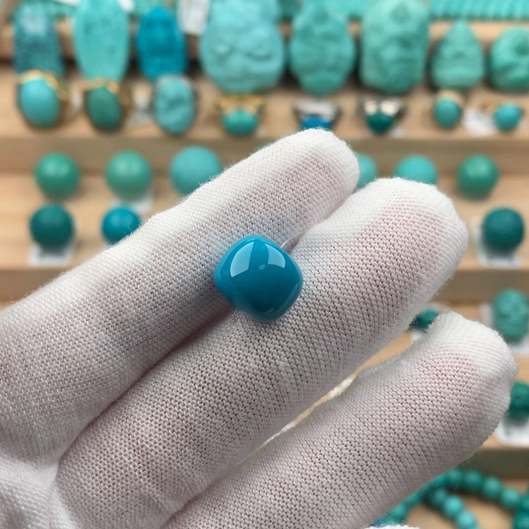 绿松石配饰未镶嵌11.5-10.0