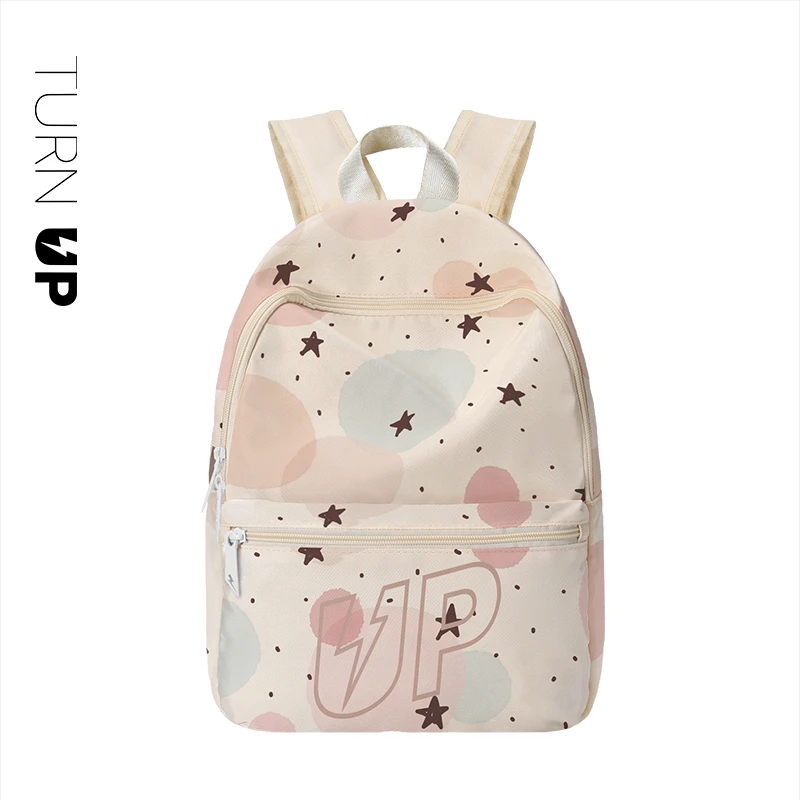 TURNUP多巴胺通勤旅行小书包女出游轻便背包推荐高颜值学生双肩包