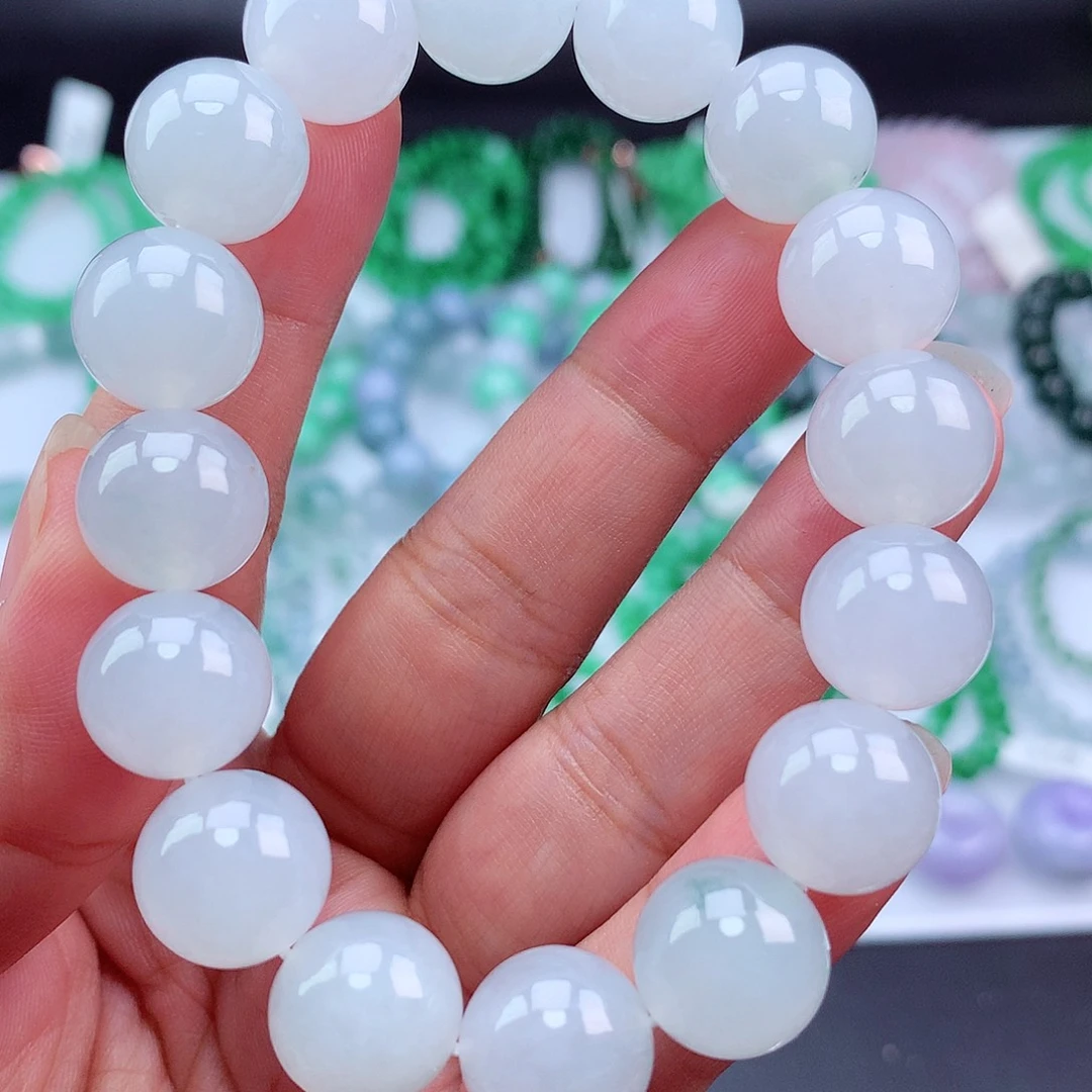 未镶嵌手链翡翠手串