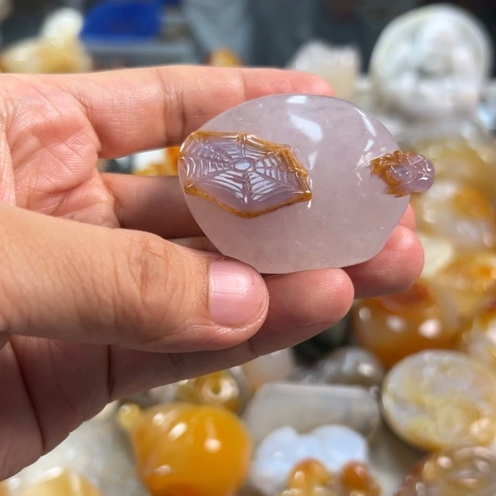 玛瑙/玉髓吊坠(不含链)未镶嵌艾**雅