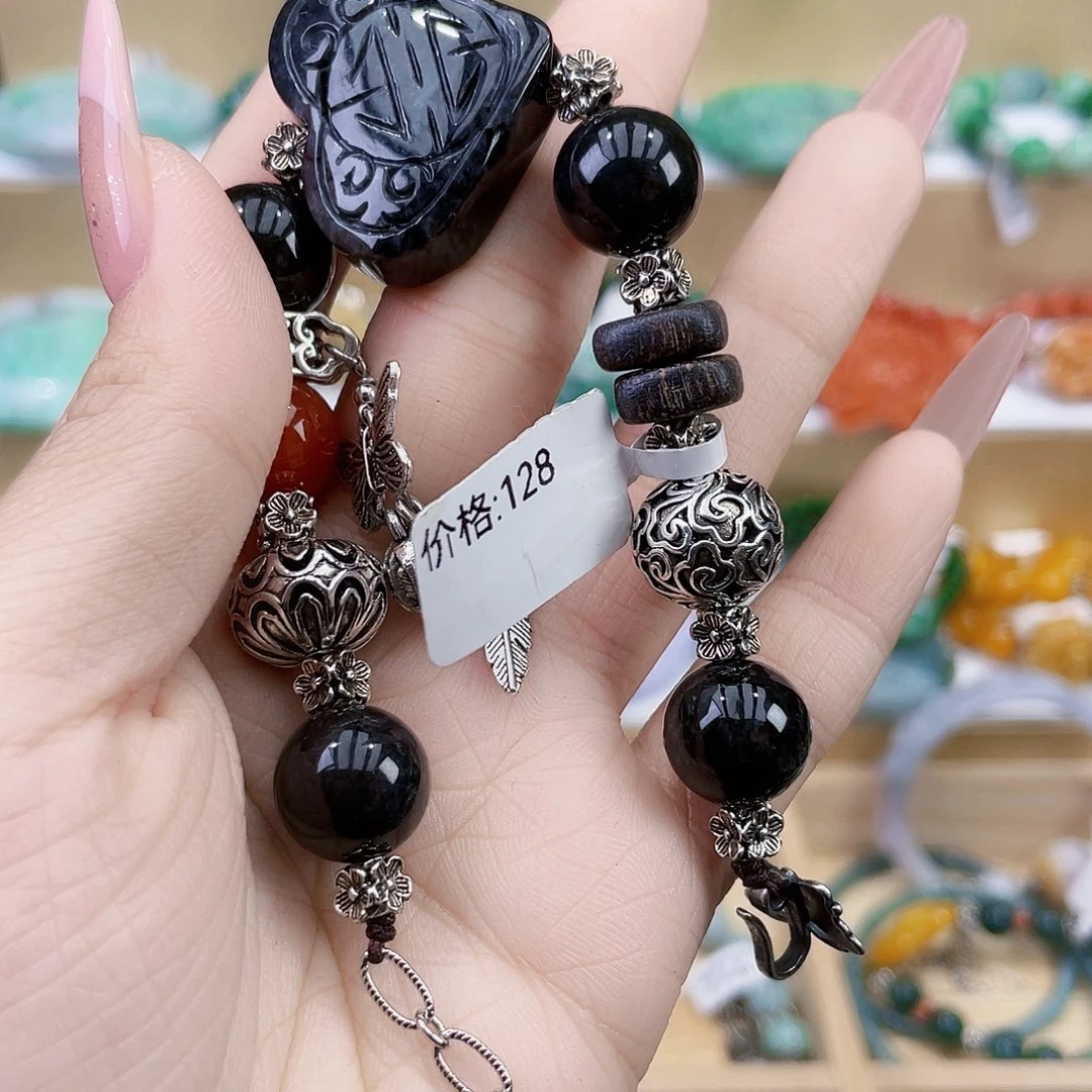 翡翠未镶嵌手链手链