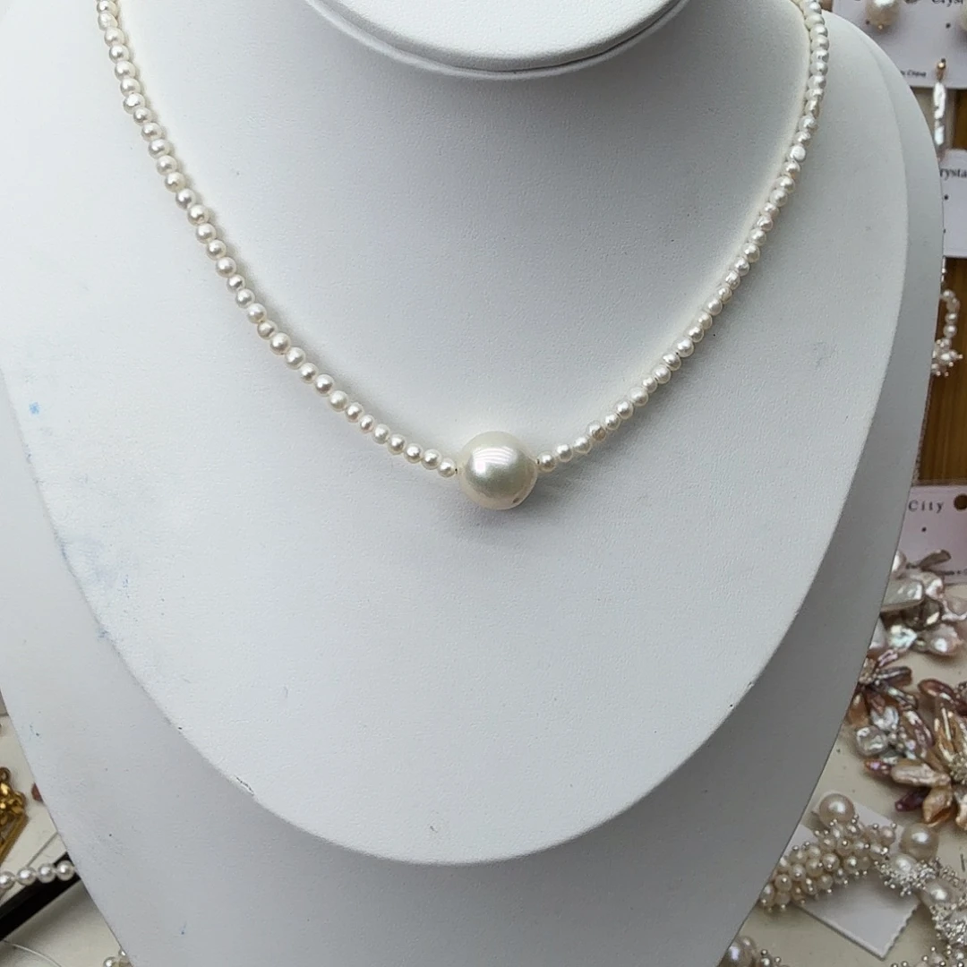 淡水珍珠未镶嵌颈饰