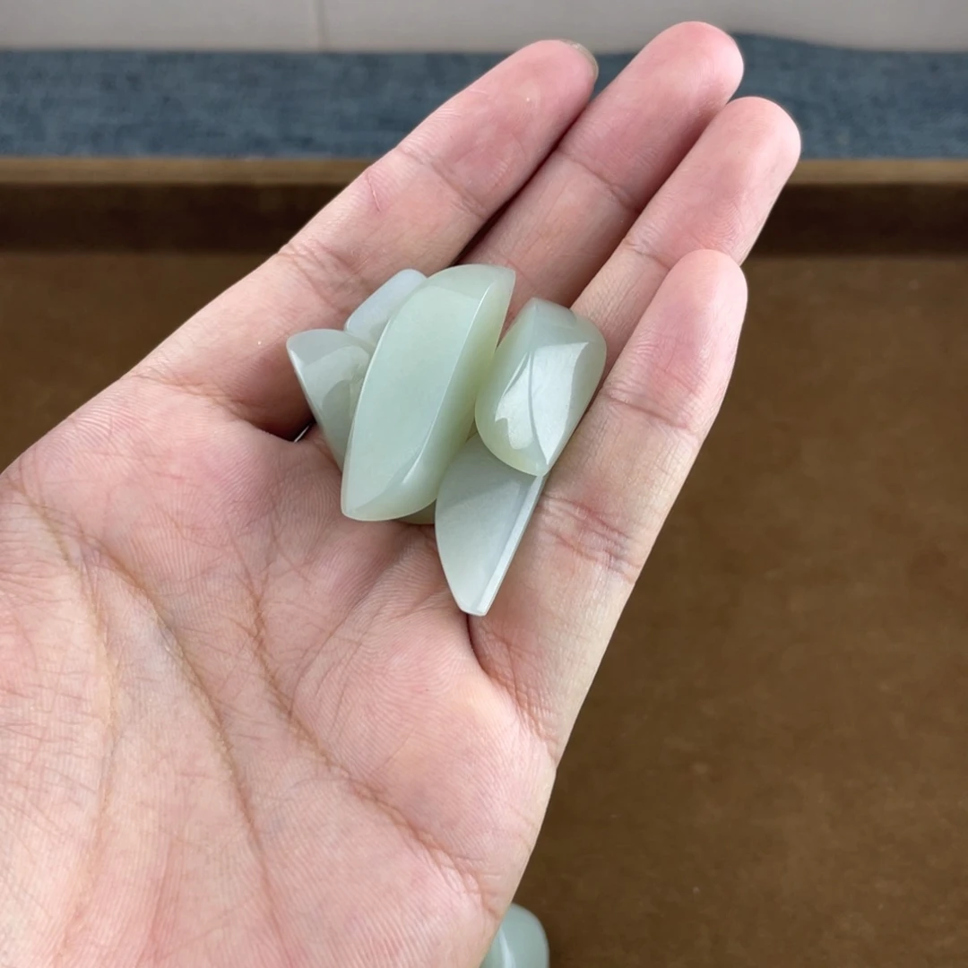 幽***舞未镶嵌手链和田玉（糖玉）