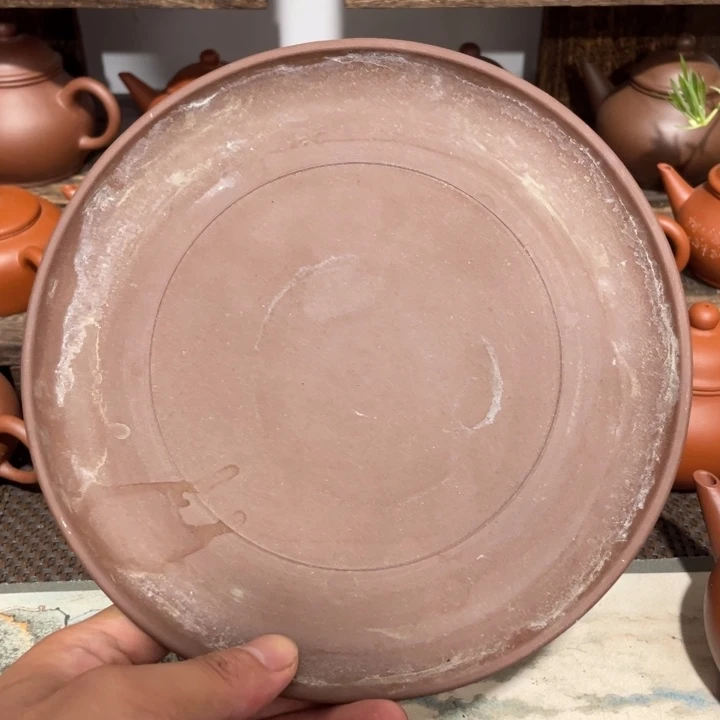 茶壶紫砂紫泥壶承20厘米