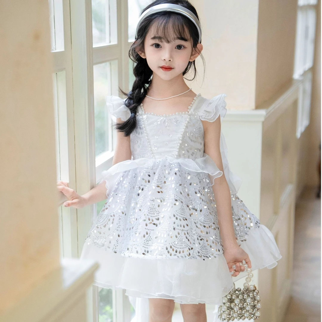 亮晶晶公主裙夏季女童甜美