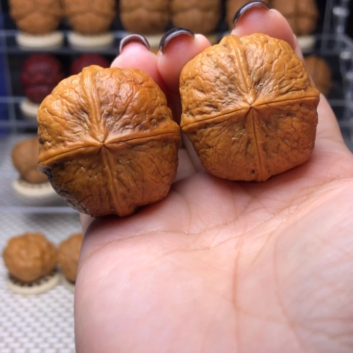 文玩核桃把件14号玲珑骰子35尺