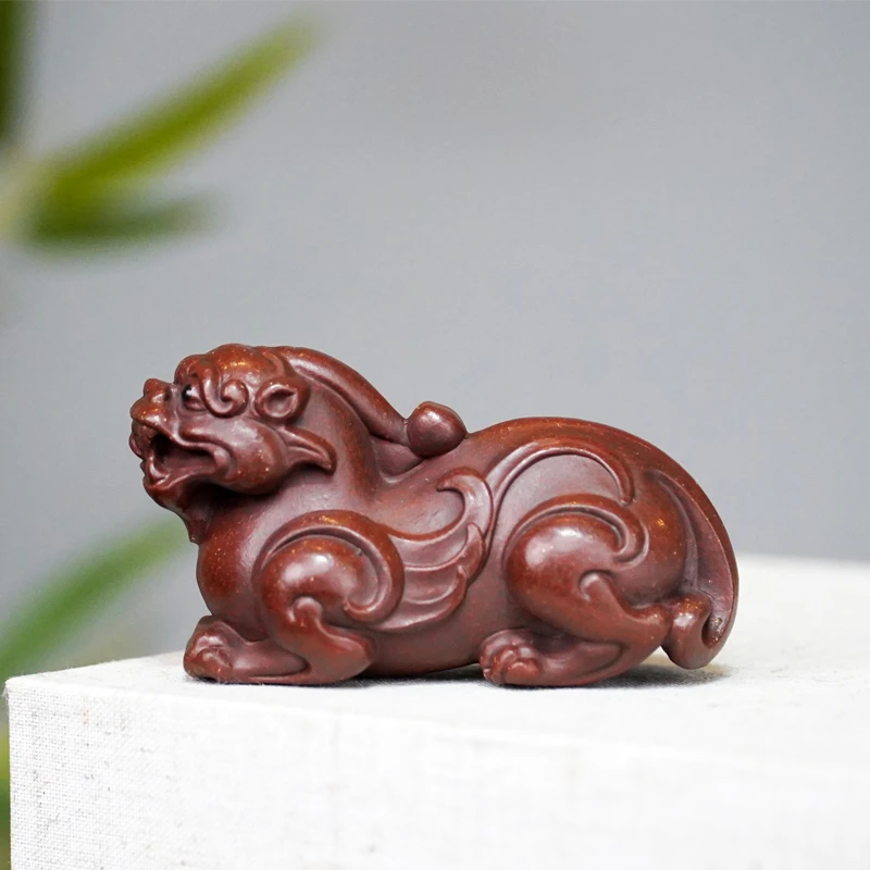 宜兴原矿紫砂貔貅