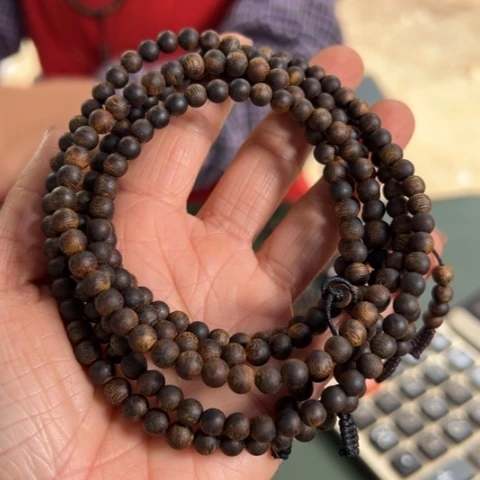 沉香手串乌身红土沉浮11克卡0.5多样性发1条