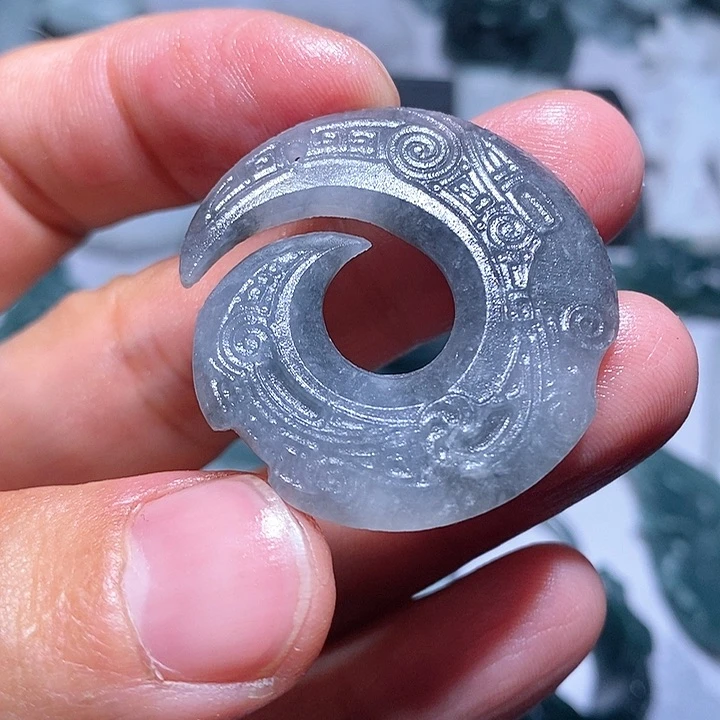 定制翡翠未镶嵌毛