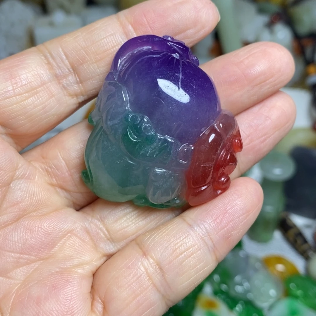 鹏***哥和田玉（糖玉）未镶嵌颈饰