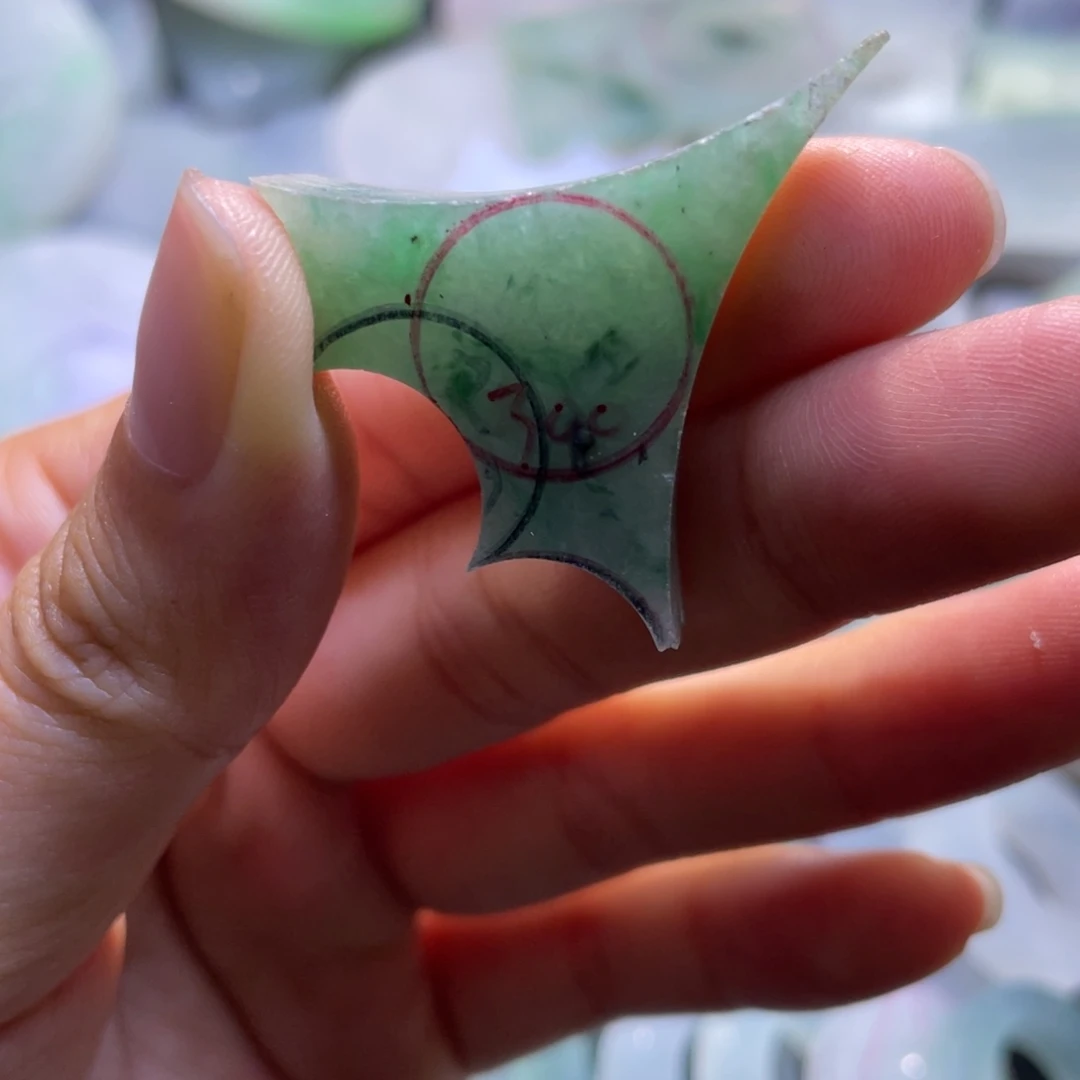 定制翡翠未镶嵌卡13