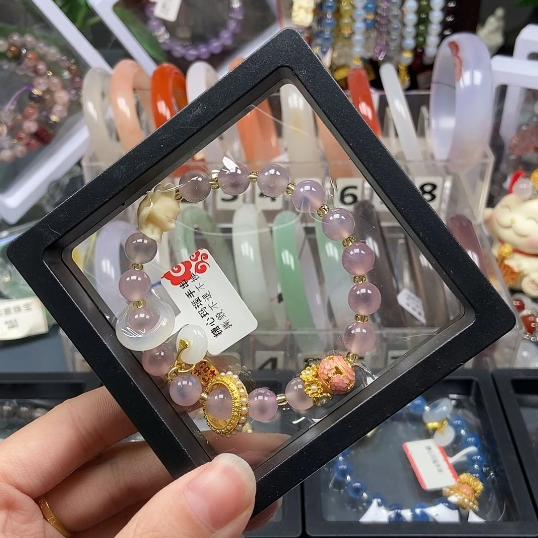 玛瑙/玉髓手串未镶嵌11