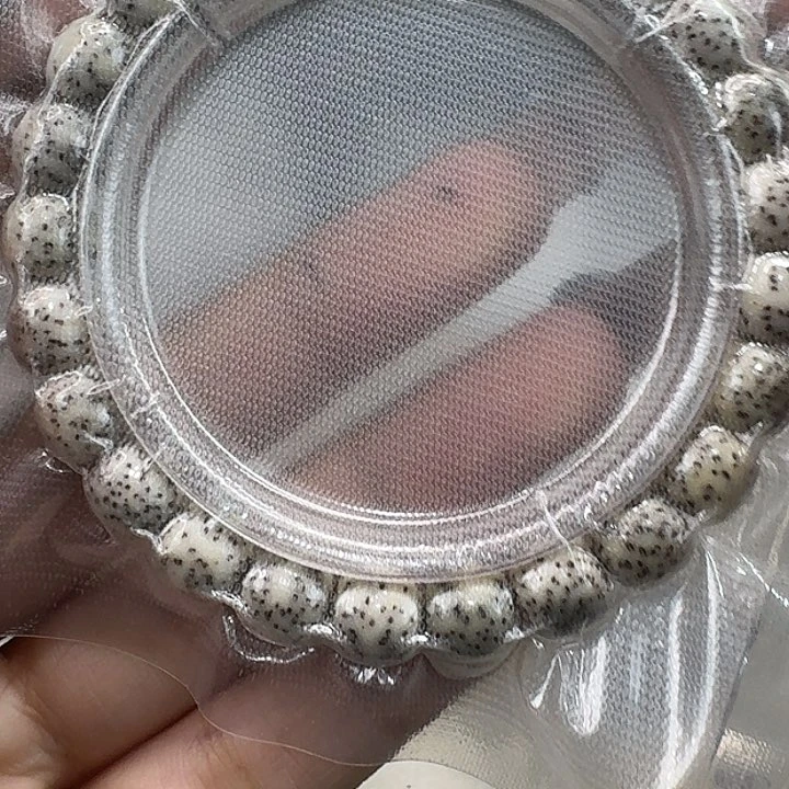 星月菩提手串213练手糯冰石玉98