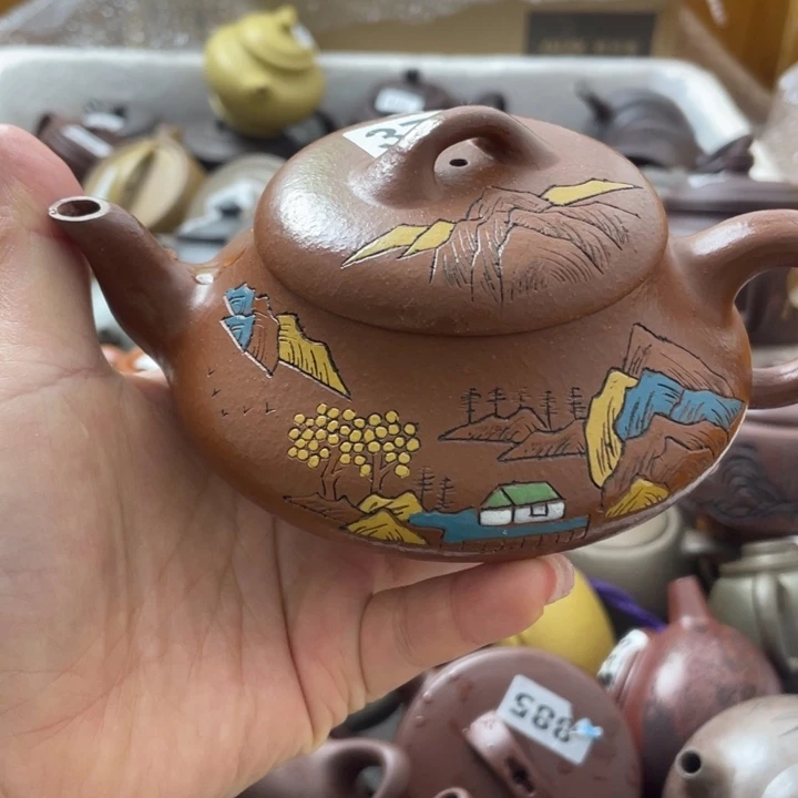 紫砂茶壶紫砂紫砂微瑕