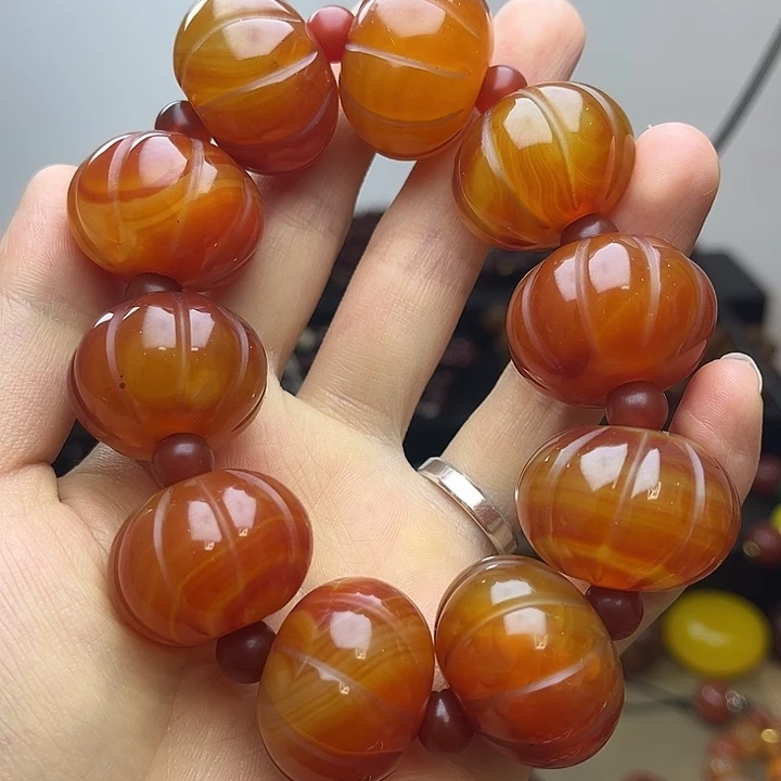 玛瑙/玉髓未镶嵌玛瑙珠子1111