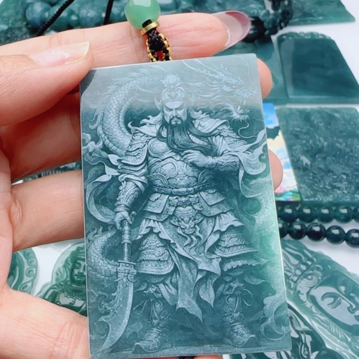独***9翡翠未镶嵌颈饰多样性发货天然A货翡翠