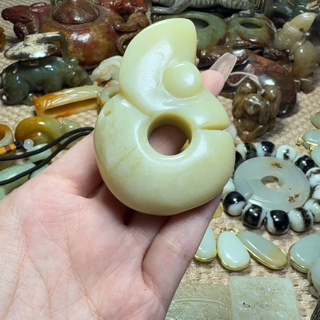 吊坠白玉菩提挂件