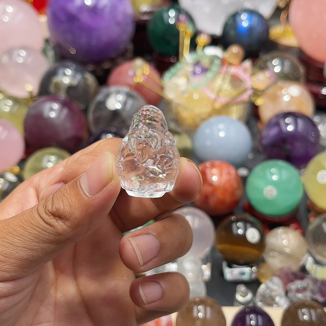 水晶珠宝半成品未镶嵌微瑕