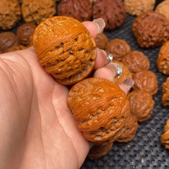 吊坠文玩核桃秦岭野生59