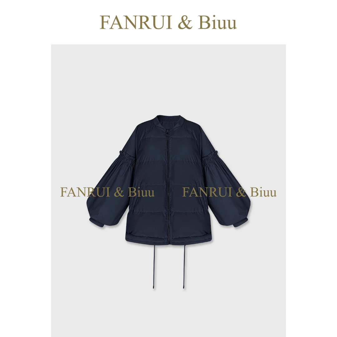 FANRUI/泛芮「灯笼短茄」加厚三防95白鸭绒轻奢羽绒服外套B19550
