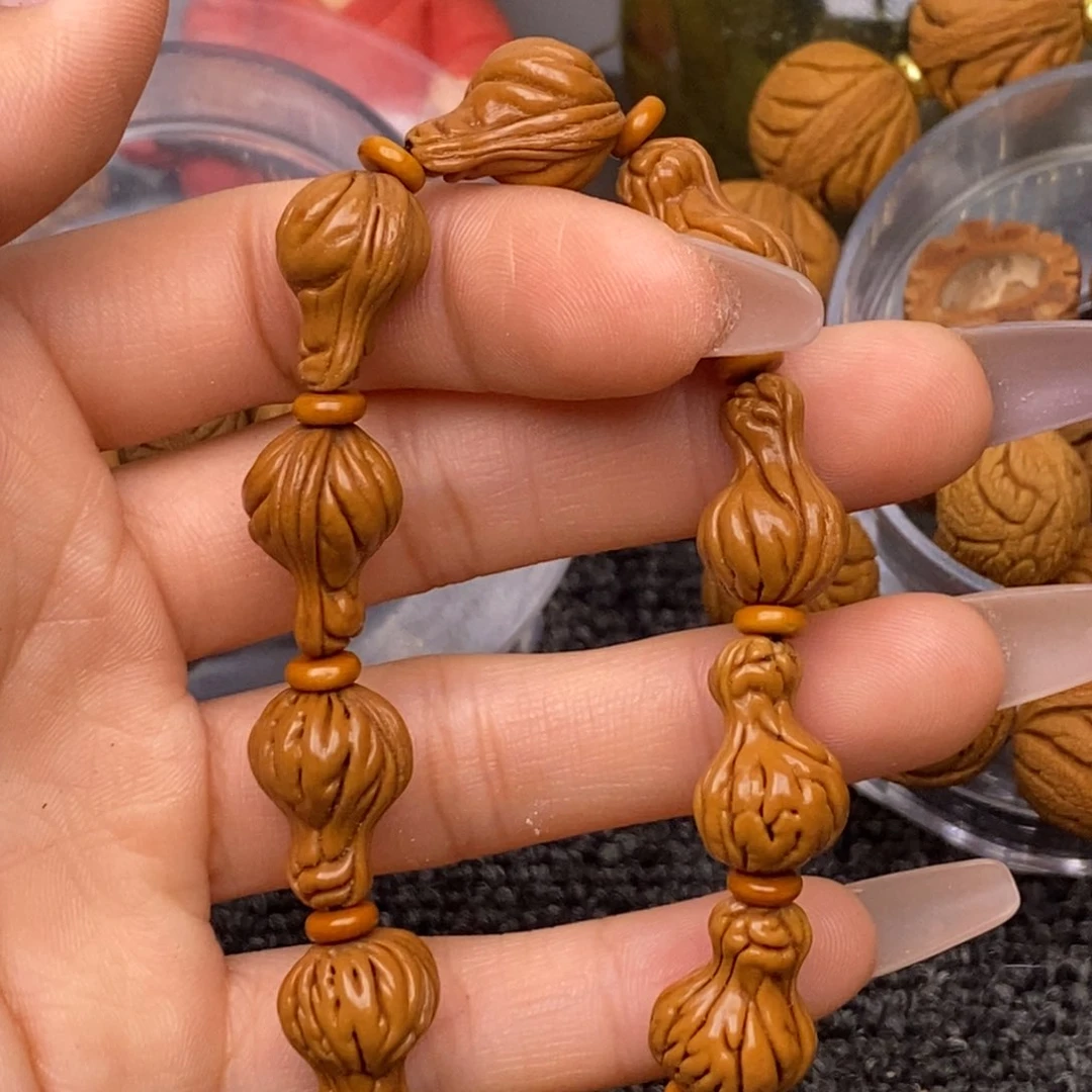 秦岭山脉龙纹桃核 13