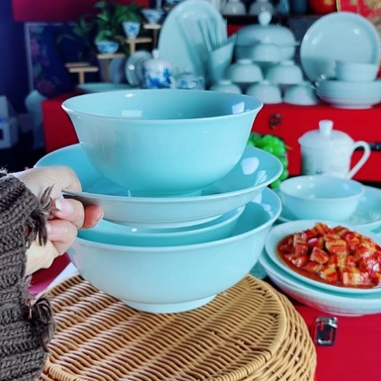 青瓷影青高白泥十八件