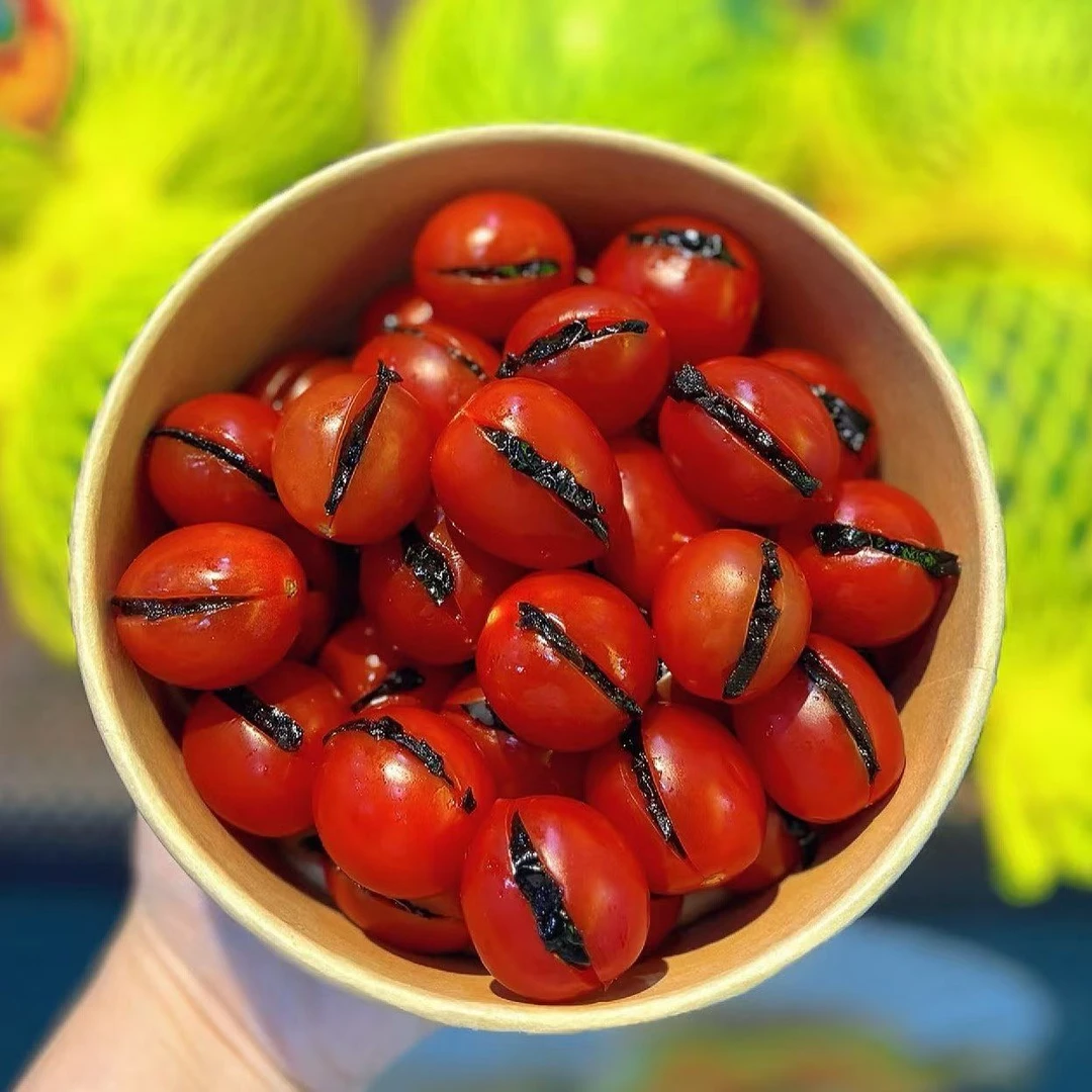 果切番茄夹乌梅