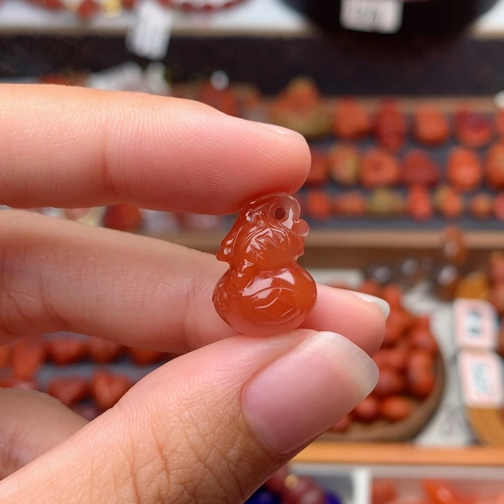 南红玛瑙未镶嵌南红葫芦2