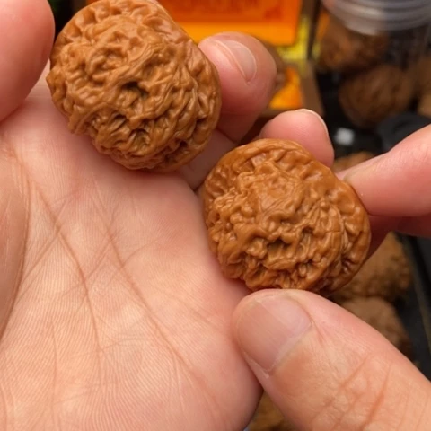 文玩核桃吊坠京东第一矮35.6全品