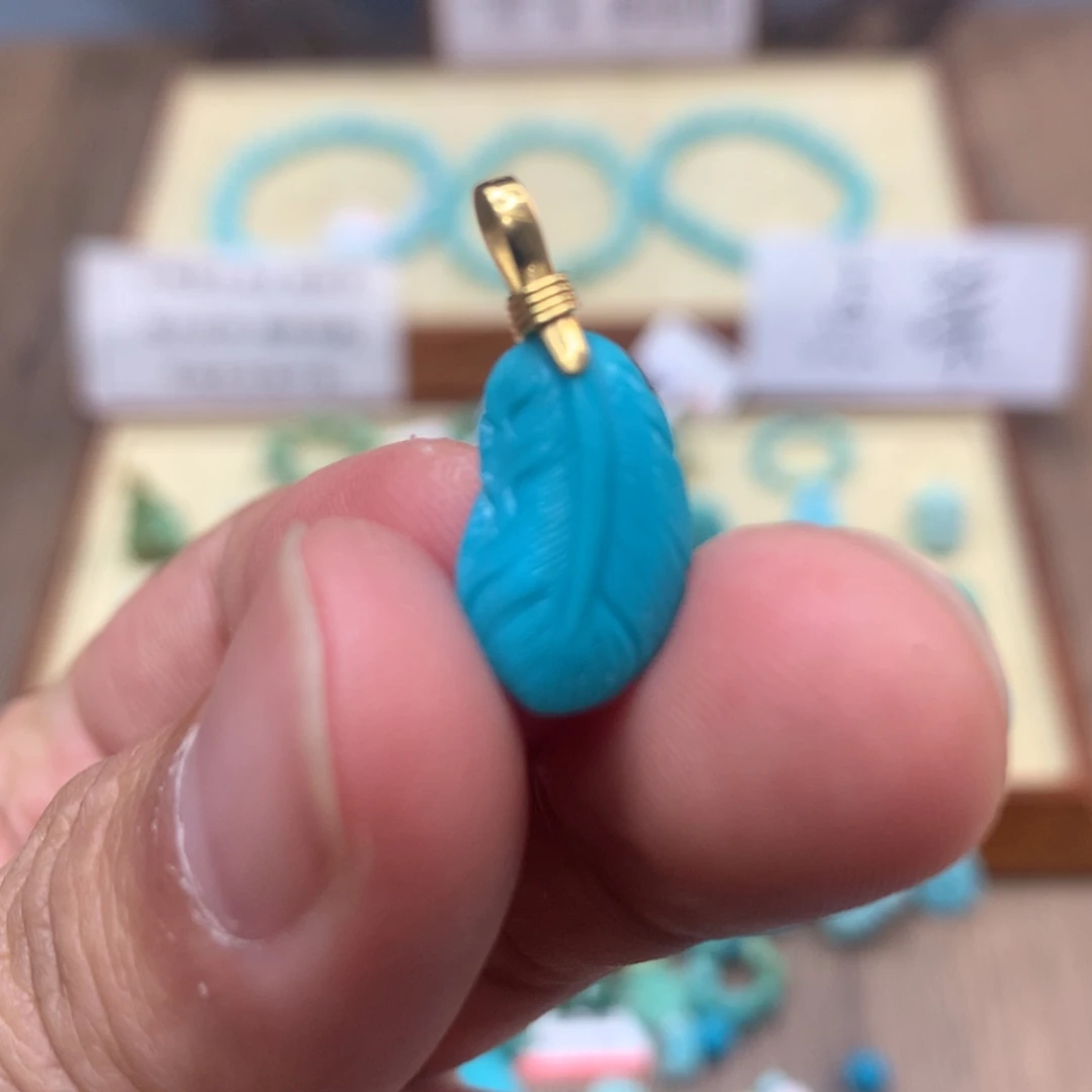 绿松石未镶嵌6配饰