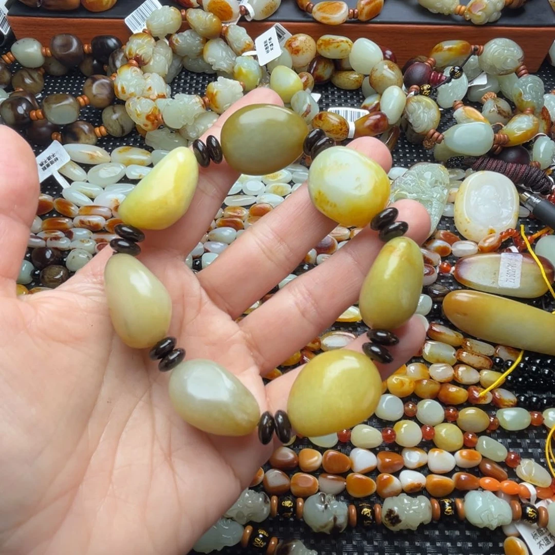 和田玉手链未镶嵌