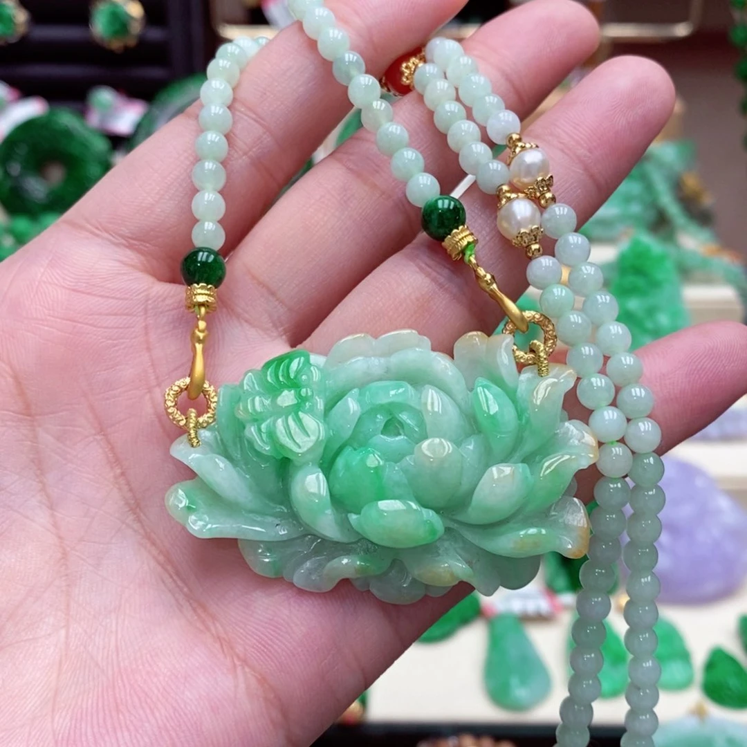 颈饰未镶嵌翡翠翡翠吊坠