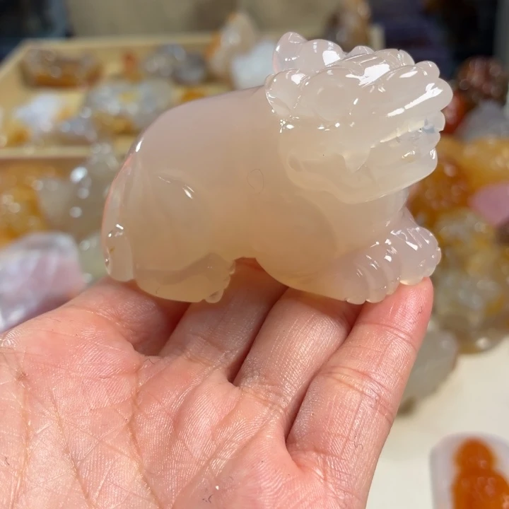 玛瑙/玉髓未镶嵌吊坠(不含链)