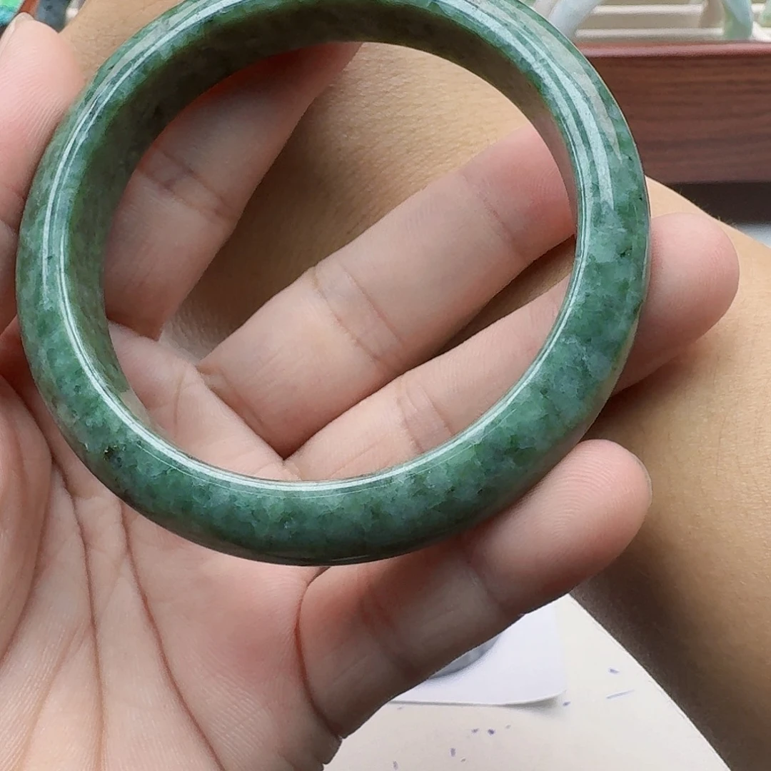 翡翠未镶嵌颈饰59圈
