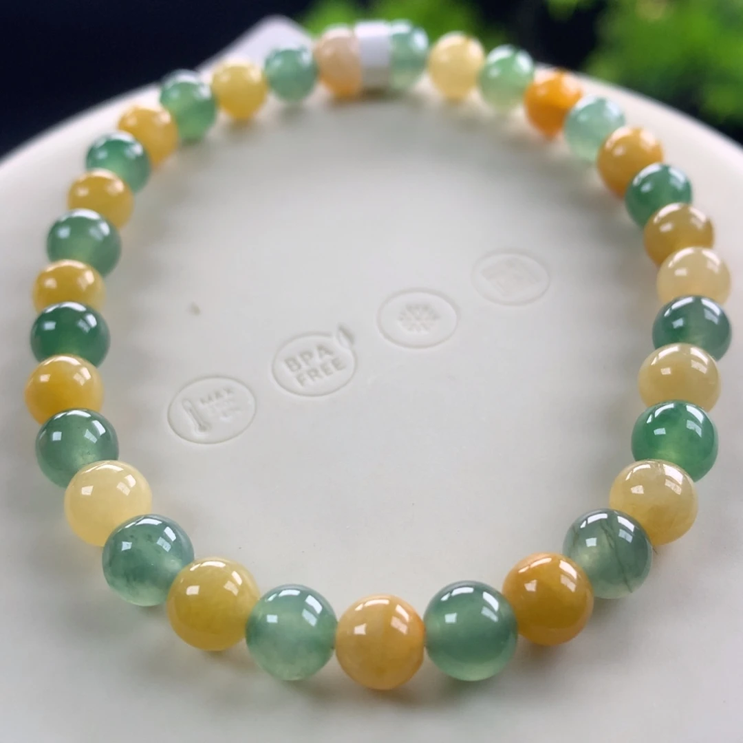 翡翠未镶嵌手链77号卡6