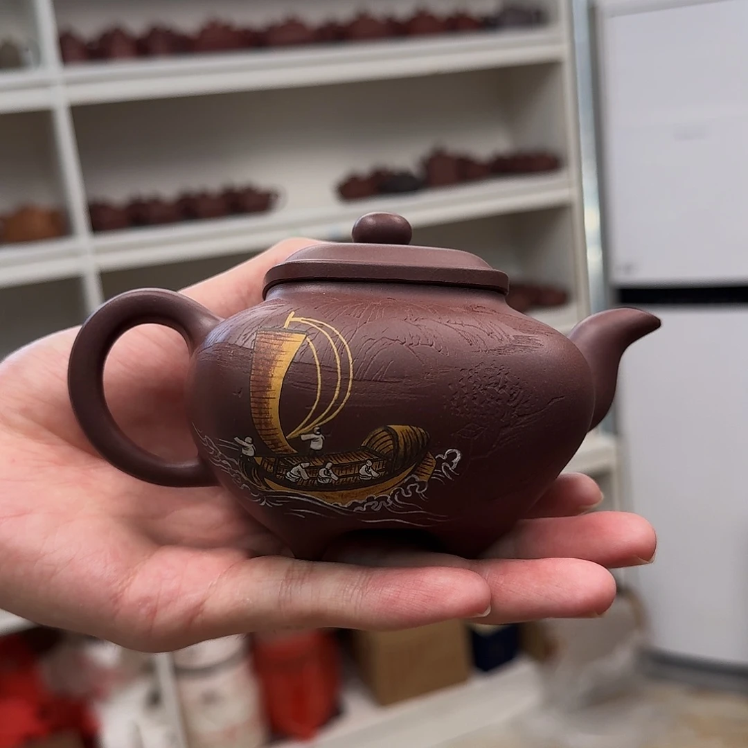 茶壶紫砂紫砂壶传炉300cc