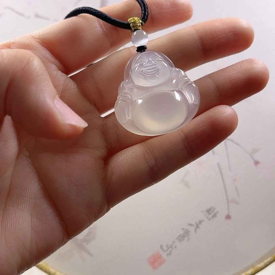 玛瑙/玉髓颈饰未镶嵌清*～