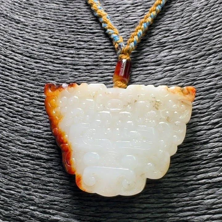 和田玉（糖玉）挂件未镶嵌