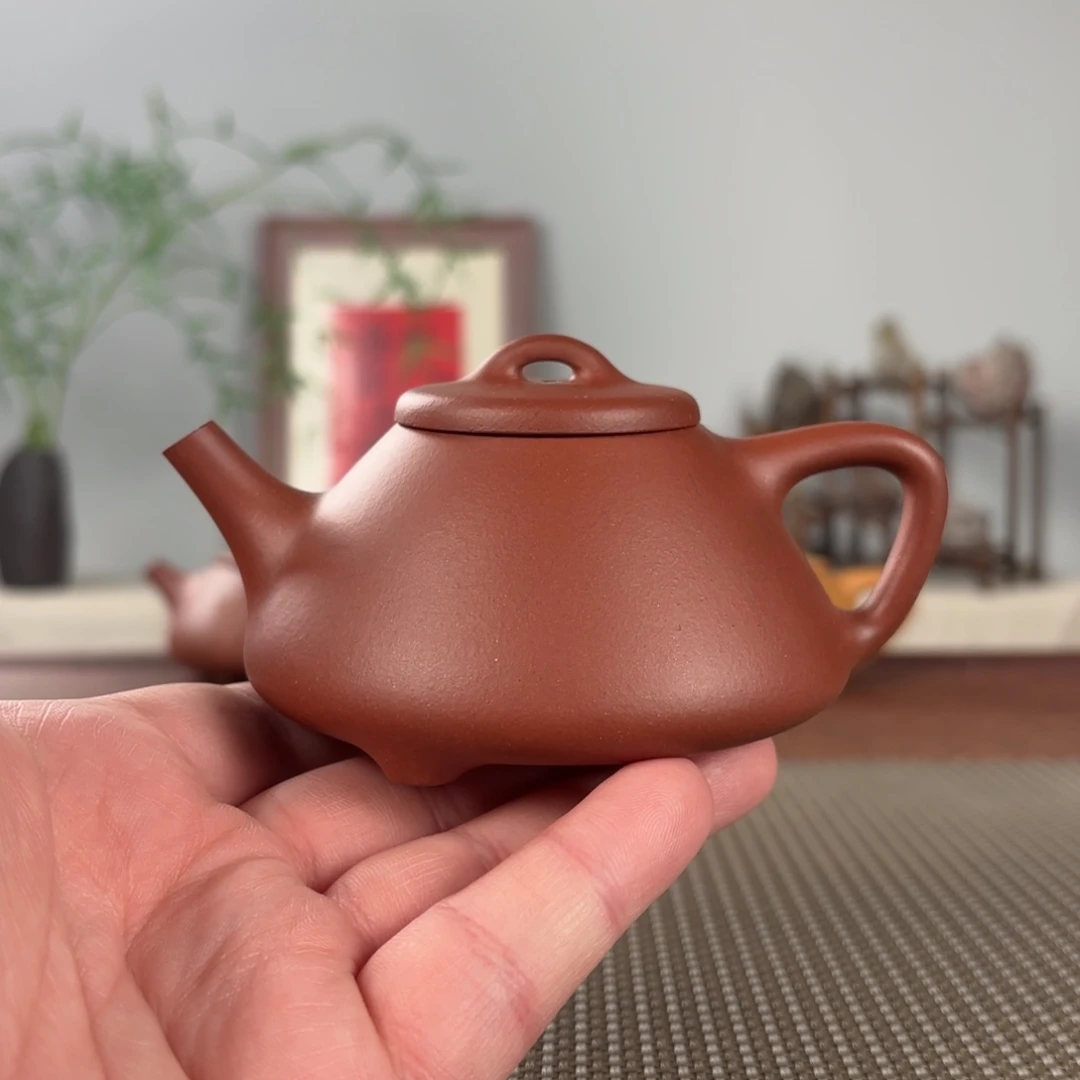 紫砂茶壶微瑕黄龙山原矿紫砂壶