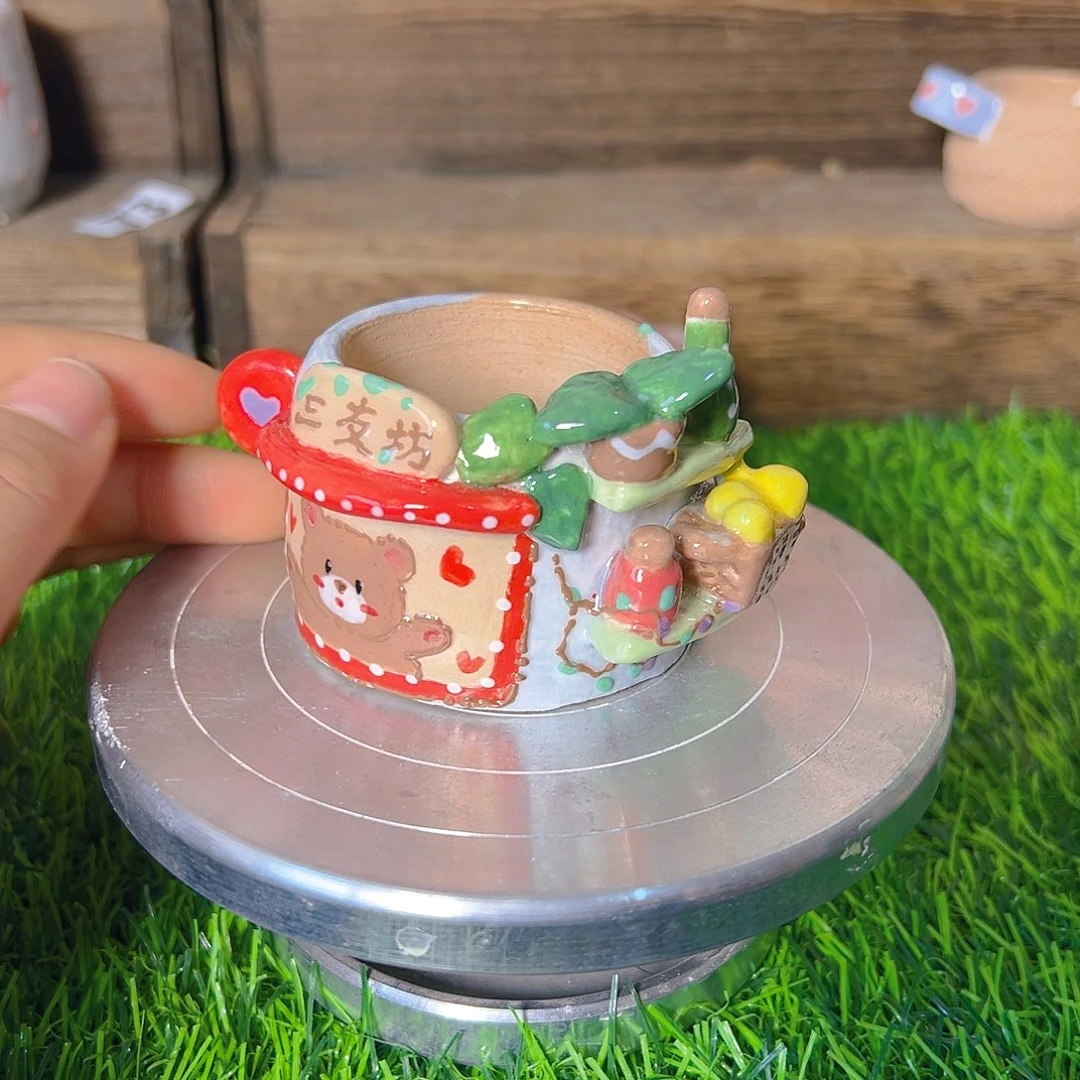 红陶老梧家多肉花盆