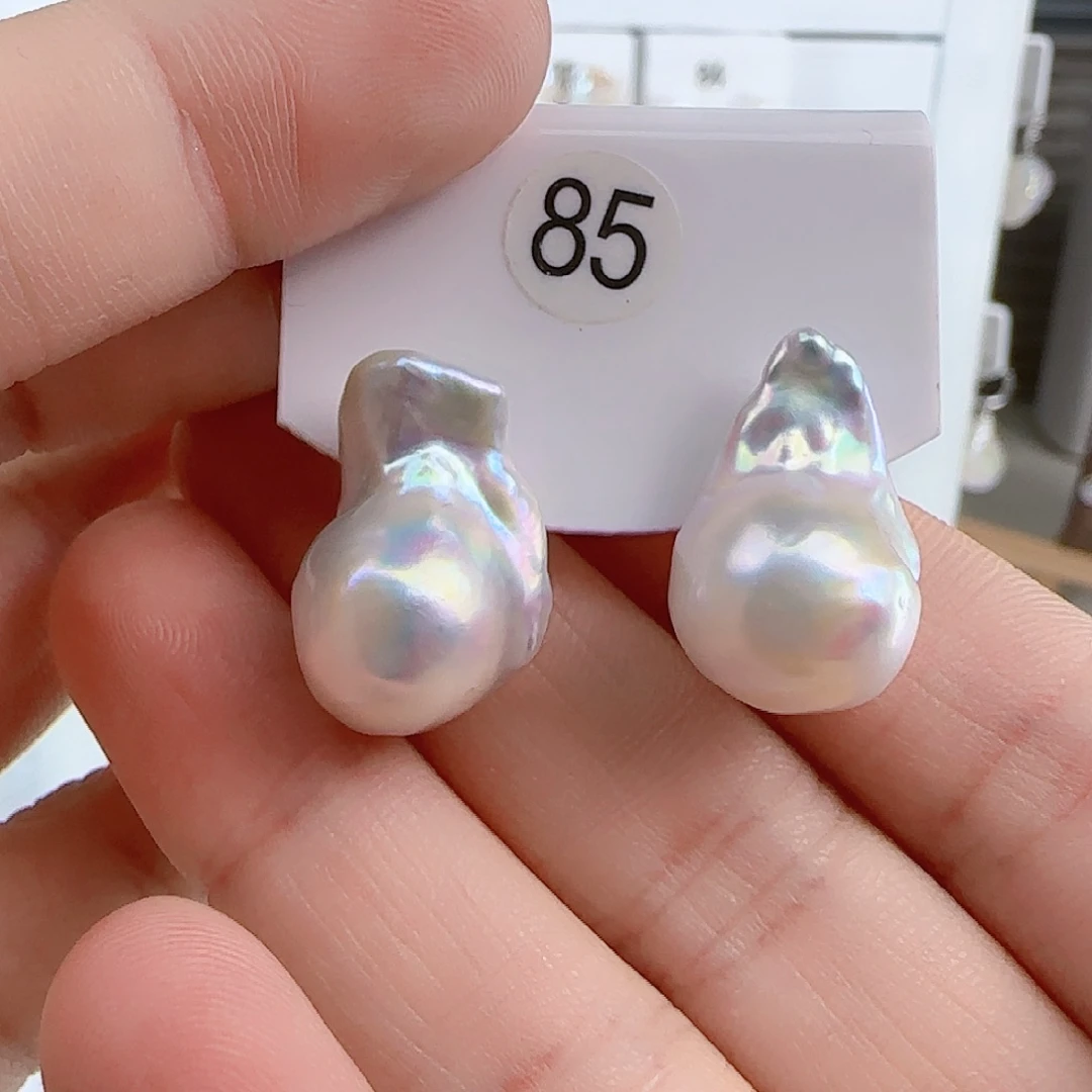 淡水珍珠耳饰未镶嵌